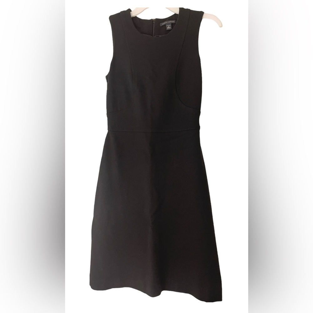 Banana Republic midi dress in black Size 2 stretch